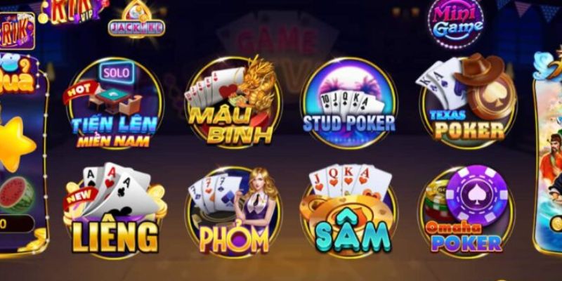 Trải nghiệm nhiều loại hình game tại kho