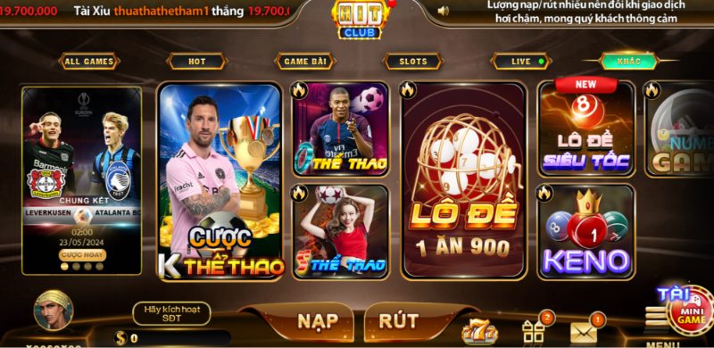 Các bước tải Hitclub iOS